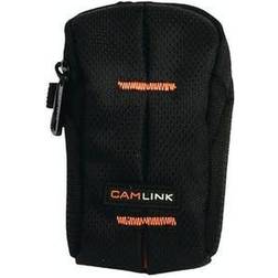CamLink Kamera Kompakti Laukku 60 x 100 Musta/Oranssi