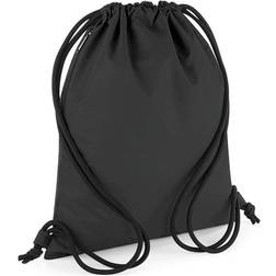 BagBase BG137 Reflective Gymsac - Black Reflective
