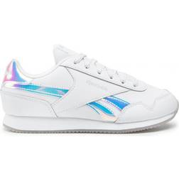 Reebok Kid's Royal Classic Jogger 3 - Cloud White/Cloud White/Silver Metallic