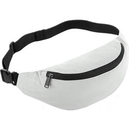 BagBase Reflective Belt Bag - Silver Reflective