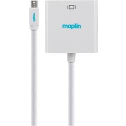 Maplin Mini DisplayPort -VGA M-F Adapter