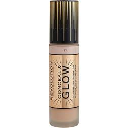 Revolution Beauty Conceal & Glow Foundation F1