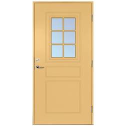 Scandidoor Åmål Ytterdörr Frostat glas V (90x200cm)