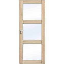 Swedoor Unique GW03L Inderdør Klart glas (80x210cm)