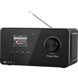 Krüger & Matz KM0816 Radio Personale Analogica E Amp Nero Digitale