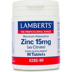 Lamberts Zinc 15mg 90 pcs