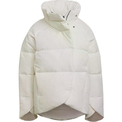 Adidas Women Sportswear Big Baffle Down Jacket - Core White