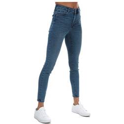 Vero Moda Sophia High Waist Skinny Fit Jeans - Blue/Medium Blue Denim