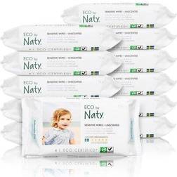 Naty Pack de 12 56 Lingettes Bébé compostables