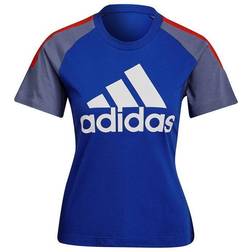 adidas Women Sportswear Colorblock T-shirt - Bold Blue