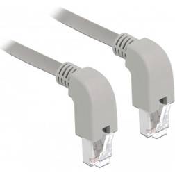 DeLock Downwards RJ45-RJ45 SF/UTP Cat5e 1m