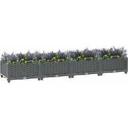 vidaXL Raised Cultivation Box 52x40x23cm 40x160x23cm