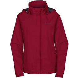 Vaude Escape Bike Light Rain Jacket Women's - Indian Red