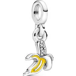 Pandora Me Cool Banana Mini Dangle - Silver/Yellow/Transparent