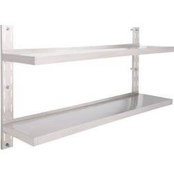 vidaXL - Vägghylla 150cm 2st