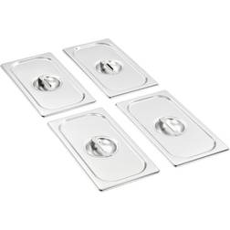 vidaXL Lid for GN canteen 1/3 Kitchenware 4pcs