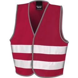 Result Kid's Core Hi-Vis Safety Vest - Burgundy