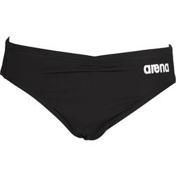 Arena Solid Brief - Black/White