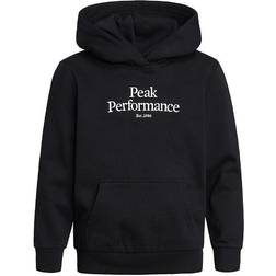 Peak Performance Junior Original Hood Black Unisex Camisas