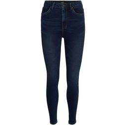 Vero Moda Sophia High Waist Skinny Fit Jeans - Blue/Dark Blue Denim