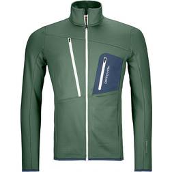 Ortovox Fleece Grid Jacket - Green Forest