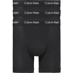 Calvin Klein Cotton Stretch Boxer Briefs 3-pack - Black