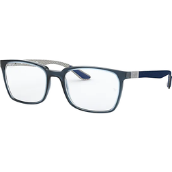 Ray-Ban da vista Rx8906 cod. colore 8060 Uomo Squadrata Blu