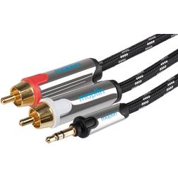 Maplin 3.5mm-2RCA 5m