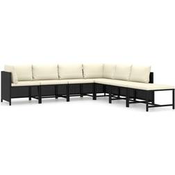 vidaXL 3059791 Lounge-Set, Tisch einschl. 6 Sofas