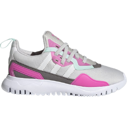 adidas Kid's Originals Flex - Grey One/Cloud White/Screaming Pink