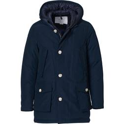 Woolrich Arctic Parka in Ramar Cloth - Melton Blue