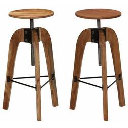 vidaXL - Tabouret de bar 78cm 2pcs