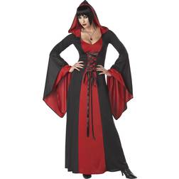 California Costumes Women's Deluxe Hooded Vampire Robe Costume