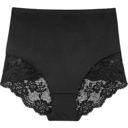 Dorina Bridgette Lace Control Shaping Briefs - Black