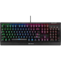 Sharkoon Skiller Mech SGK3 Teclado USB Alemán Negro