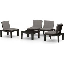 vidaXL 3059830 Loungesæt, 1 borde inkl. 2 stole & 1 sofaer