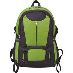 vidaXL Hiking Backpack 40L - Black/Green