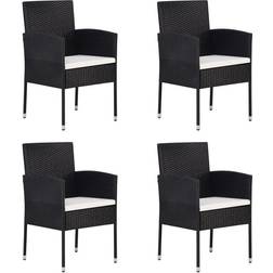 vidaXL 313125 4-pack Trädgårdsmatstol