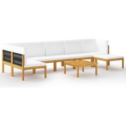 vidaXL 3057906 Loungesæt, 1 borde inkl. 6 sofaer
