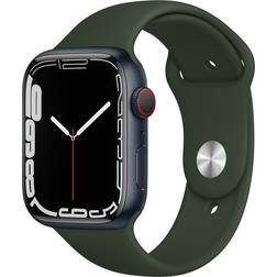 Apple Watch Series 7, Aluminum, 45mm, GPS + Cellular, Sport Band