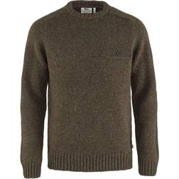 Fjällräven Lada Round-Neck Sweater - Bogwood Brown