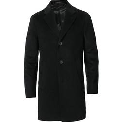 Oscar Jacobson Storvik Coat - Black