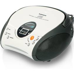 Lenco SCD-24 Portable CD Player Purple Silver 1 Deck