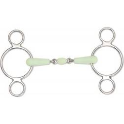 Shires Equikind Peanut Two Ring Gag