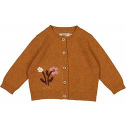 Wheat Ella Knit Cardigan - Cinnamon Melange (4592e/0592e-560-3025)