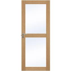 Swedoor Unique GW02L Inderdør Klart glas (90x200cm)