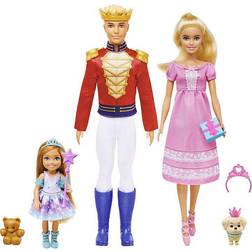 Barbie In The Nutcracker Fairytale Ballet Gift Set with 3 Dolls & Puppy