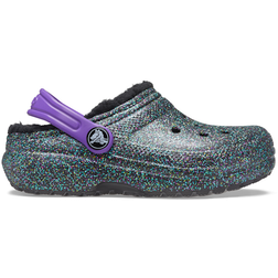 Crocs Classic Glitter Lined Clog - K