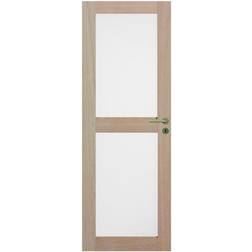 Swedoor Unique GW02L Inderdør Klart glas (80x200cm)