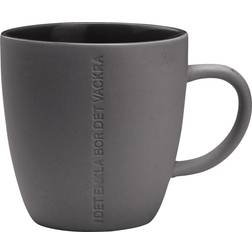 Ernst Citat Enkla Dark Grey Krus 35cl